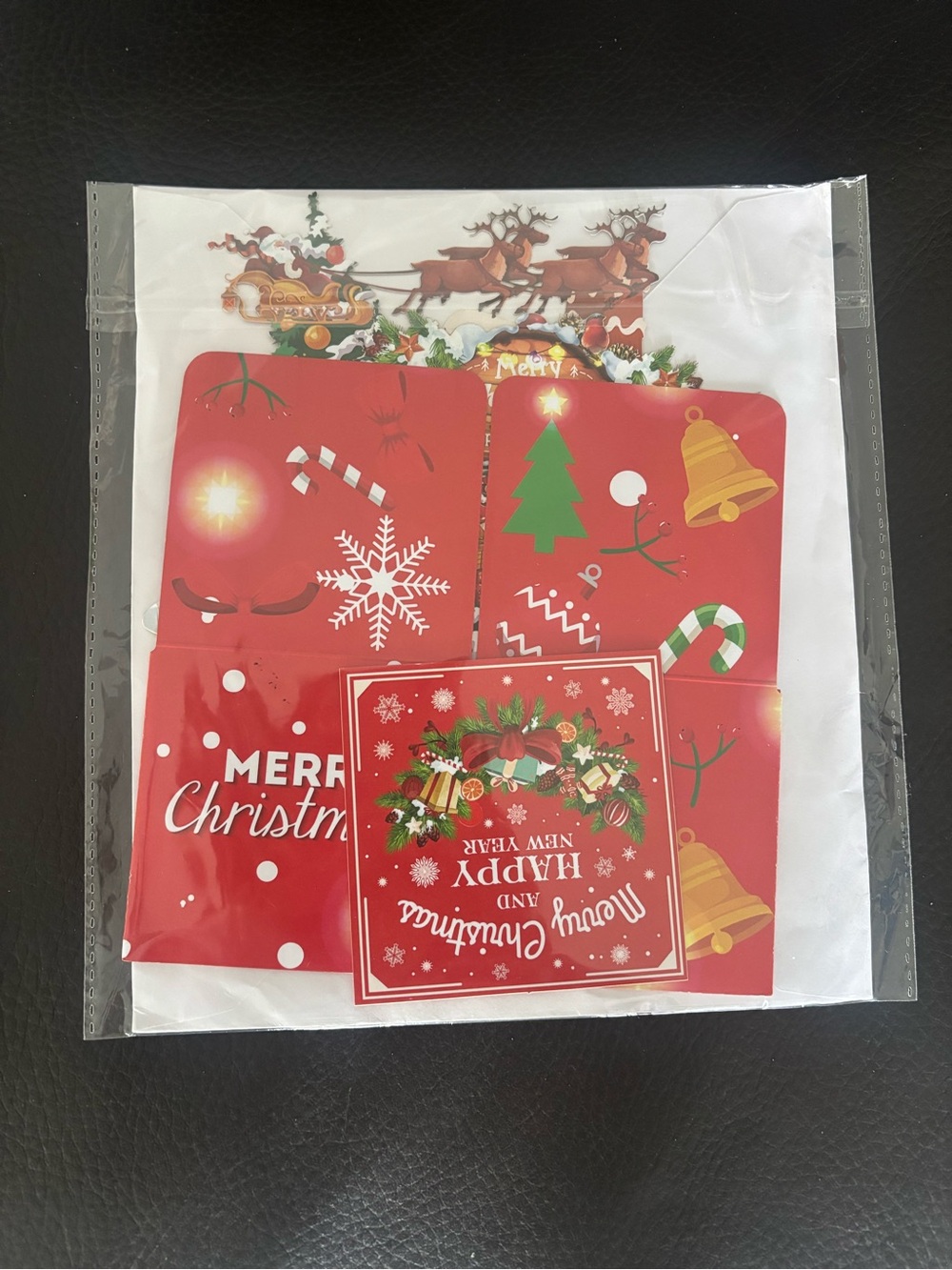 Christmas Pop Up Card with Festive Characters - Picture 5 of 6